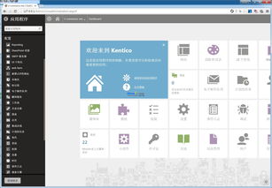 kentico cmsv8.2的界面预览